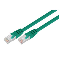 1mtr 40GbE Cat 8 S/FTP Shielded Patch Cable LSZH - Green