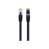 2mtr 40GbE Cat 8 S/FTP Shielded Patch Cable LSZH - Purple