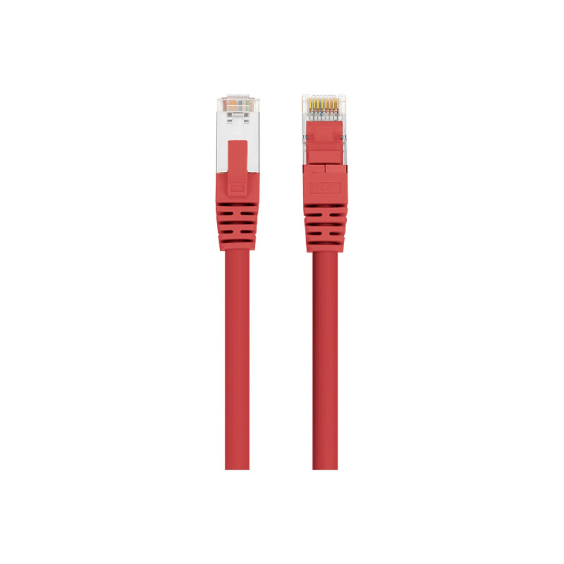 2mtr 40GbE Cat 8 S/FTP Shielded Patch Cable LSZH - Red
