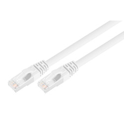 2mtr 40GbE Cat 8 S/FTP Shielded Patch Cable LSZH - White