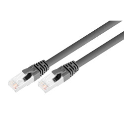 3mtr 40GbE Cat 8 S/FTP Shielded Patch Cable LSZH - Grey