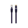 3mtr 40GbE Cat 8 S/FTP Shielded Patch Cable LSZH - Purple