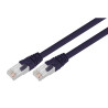5mtr 40GbE Cat 8 S/FTP Shielded Patch Cable LSZH - Purple