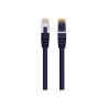 1.5mtr 40GbE Cat 8 S/FTP Shielded Patch Cable LSZH - Purple