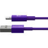 Comsol 1.2m Apple Lightning to USB Cable - Purple