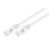 10mtr 40GbE Cat 8 S/FTP Shielded Patch Cable LSZH - White