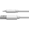 Comsol 2m Apple Lightning to USB Cable - White