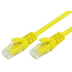 30cm RJ45 Cat 6 Patch Cable - Yellow