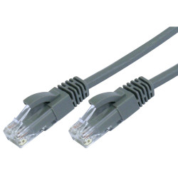 50cm RJ45 Cat 6 Patch Cable - Grey