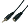 5mtr 3.5mm Stereo Male to 3.5mm Stereo Female Ext. Cable