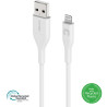 1.2m GRS Certified USB-A to Lightning Cable - White