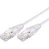 3m 10GbE Ultra Thin Cat 6A UTP Snagless Patch Cable LSZH (Low Smoke Zero Halogen) - White