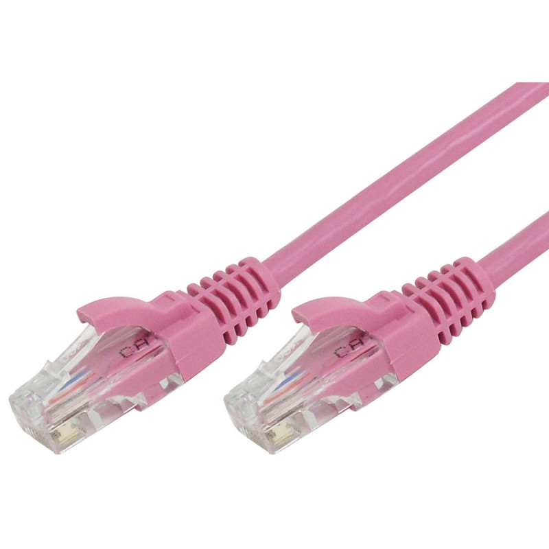 1.5mtr RJ45 Cat 6 Patch Cable - Pink