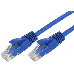 1.5mtr 10GbE Cat 6A UTP Snagless Patch Cable LSZH (Low Smoke Zero Halogen) - Blue