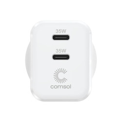 Comsol 35W Dual USB-C Wall Charger