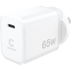 65W USB-C GaN Charger and 2m USB-C to USB-C Cable