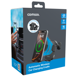 Comsol 15W Auto Wireless Car Charger Vent/Dash