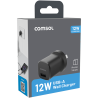 12W USB-A Wall Charger - Black
