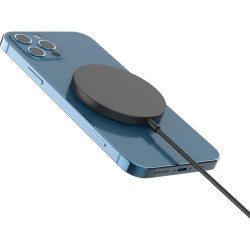 Magnetic Wireless Charger for iPhone 12/13/14/15 Black