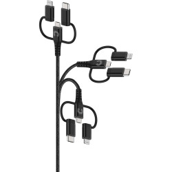 Comsol 3-in-1 Cable Lightning/USB-C/Micro USB 1.2m