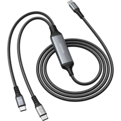 Comsol 2m Black USB-C to 2...