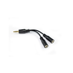 10cm 3.5mm Stereo Male to 2...