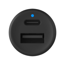 32W 2 Port USB-C & USB-A Car Charger