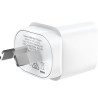 20W USB-C Wall Charger + 1.2m USB-C to USB-C Cable