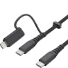 Comsol 1.2m USB-C to C with Lightning Adapter Cable