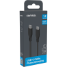 Comsol 1.2m USB-C to USB-C Super Soft Silicone Charge & Sync Cable