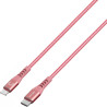 3m USB-C to Lightning Cable Reinforced with Aramid Fibre - Pink