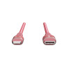 3m USB-C to Lightning Cable Reinforced with Aramid Fibre - Pink