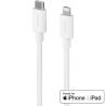 Comsol 1.2m White USB-C to Lightning Cable Charge & Sync Cable