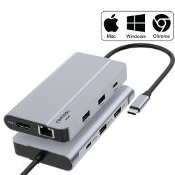 Comsol Dual Monitor USB-C 9...