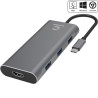 USB-C DisplayLink Dual 2K HDMI Multi-Port Adapter
