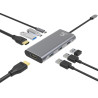 USB-C DisplayLink Dual 2K HDMI Multi-Port Adapter