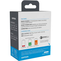 Comsol 18W QC 3.0 USB-A Wall Charger