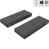 USB-C Hybrid Triple 2K HDMI Docking Station with 120W AC Adapter