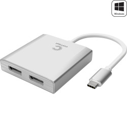 USB-C to Dual DisplayPort...