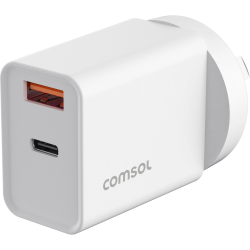 Comsol 20W 2 Port USB Wall...