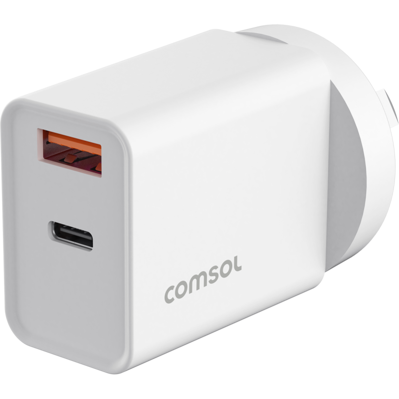 Comsol 20W 2 Port USB Wall Charger