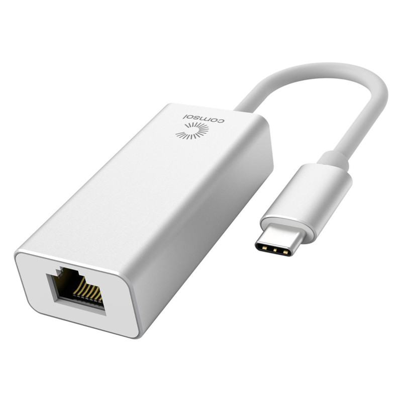 Comsol USB-C Male to Gigabit Ethernet Adapter