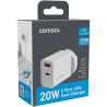Comsol 20W 2 Port USB Wall Charger