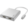 Comsol USB-C to Dual 4K HDMI Adapter