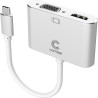 USB-C to HDMI + VGA Adapter