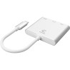 Comsol USB-C Male to HDMI/USB 3.0/USB-C Adapter