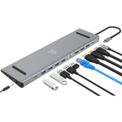 USB-C Windows DP-Alt Triple 4K HDMI Multi-Port Adapter
