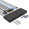 USB-C Windows DP-Alt Triple 4K HDMI Docking Station with 120W AC Adapter
