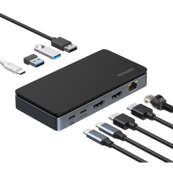 Comsol USB-C to Dual 4K HDMI Mini Dock