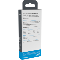 Comsol USB-C to SD and micro SD 4.0 Reader